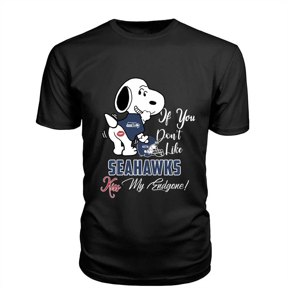 NFL Seattle Seahawks Snoopy Dog Kiss My Endgone Shirt