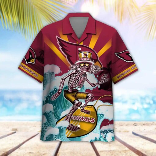 Arizona Cardinals Button Shirt BG847