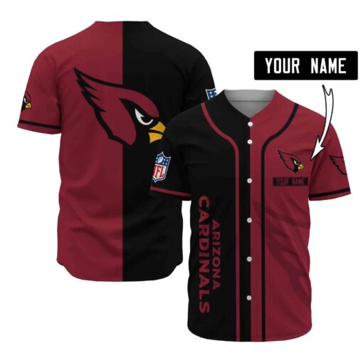 Arizona Cardinals Personalized Baseball Jersey 511