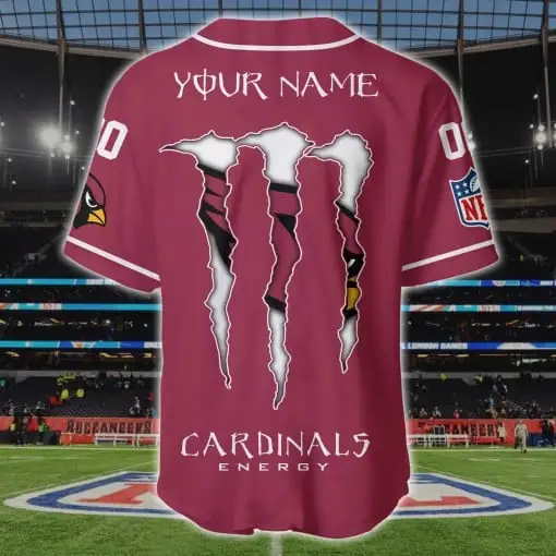 Arizona Cardinals Personalized Baseball Jersey BG198