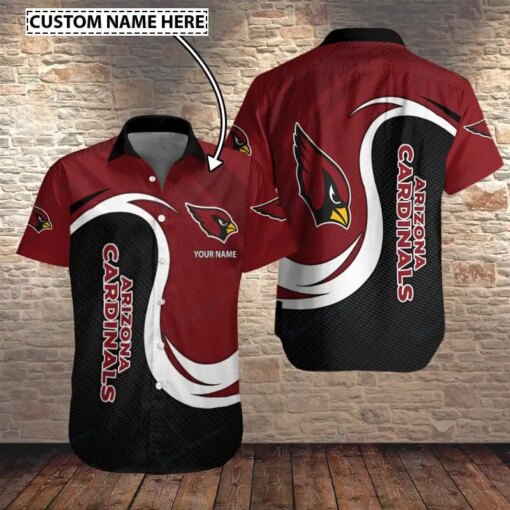 Arizona Cardinals Personalized Button Shirt BB039