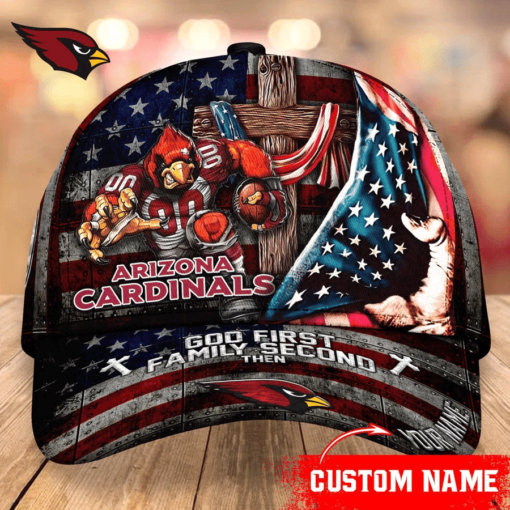 Arizona Cardinals Personalized Classic Cap BB369