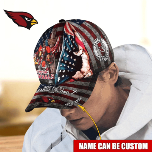 Arizona Cardinals Personalized Classic Cap BB369