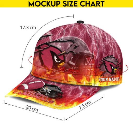 Arizona Cardinals Personalized Classic Cap BB856