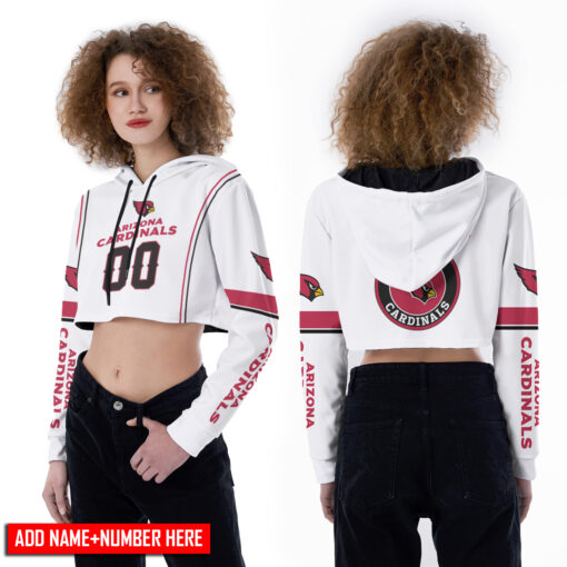 Arizona Cardinals Personalized Combo Croptop Hoodie And Leggings BGLG363+BG2CHD363