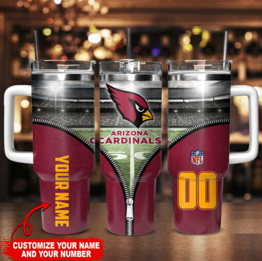 Arizona Cardinals Personalized Limited Edition Sport Fan Gift 40oz Tumbler AZC40OZT111