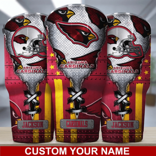 Arizona Cardinals Personalized Tumbler BG405