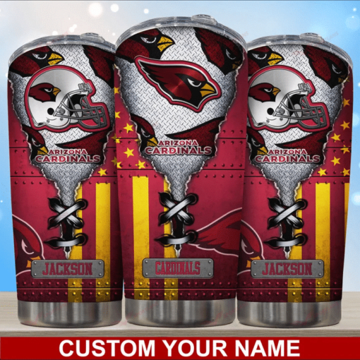 Arizona Cardinals Personalized Tumbler BG405