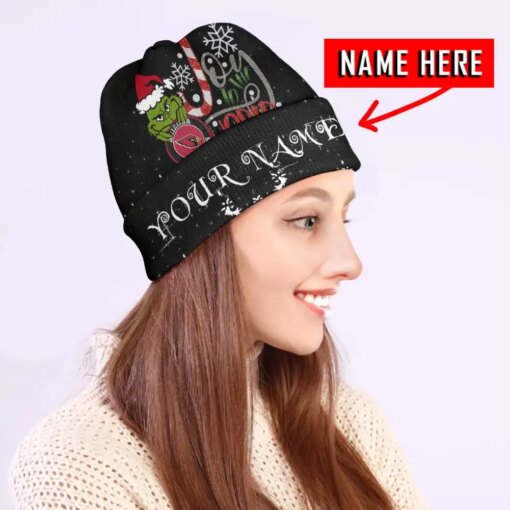 Arizona Cardinals Personalized Wool Beanie 168