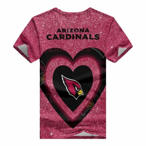 Arizona Cardinals Summer V-neck Women T-shirt BG325