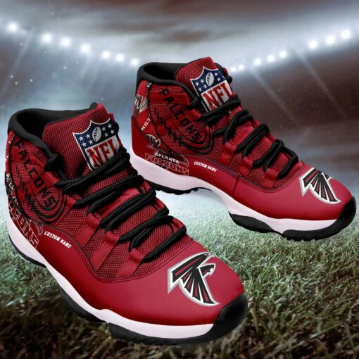 Atlanta Falcons Personalized AJD11 Sneakers BG185