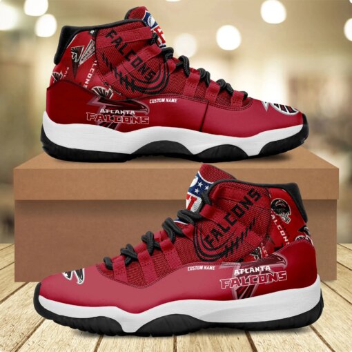 Atlanta Falcons Personalized AJD11 Sneakers BG185