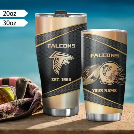 Atlanta Falcons Personalized Tumbler BG459