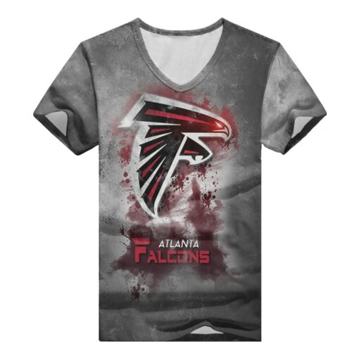 Atlanta Falcons V-neck Women T-shirt BG932