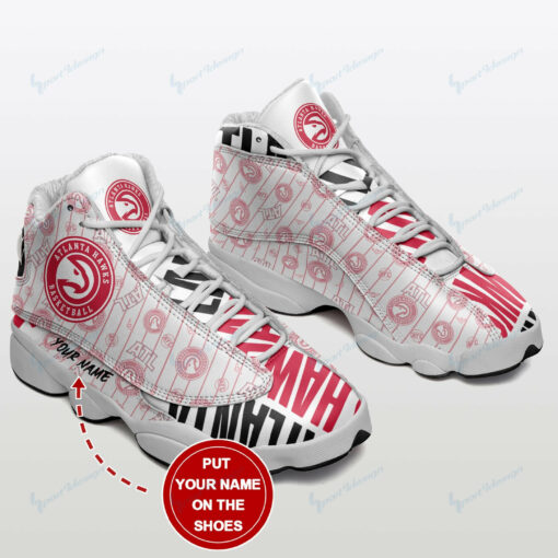 Atlanta Hawks Personalized AJD13 Sneakers 941