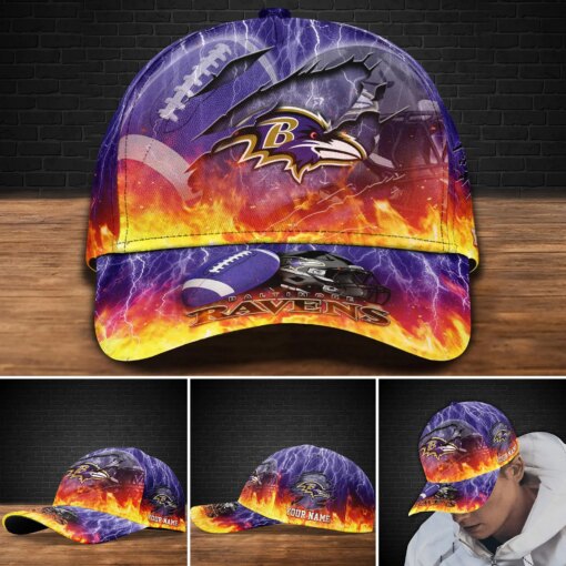 Baltimore Ravens Personalized Classic Cap BB854