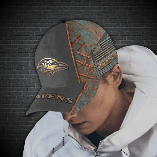 Baltimore Ravens Personalized Classic Cap BG178