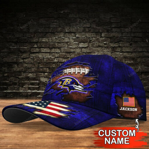 Baltimore Ravens Personalized Classic Cap BG218