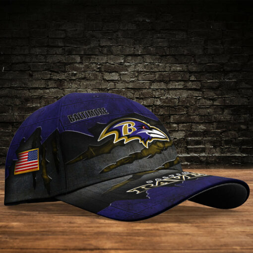 Baltimore Ravens Personalized Classic Cap BG293