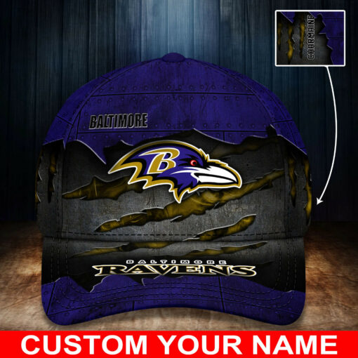 Baltimore Ravens Personalized Classic Cap BG293