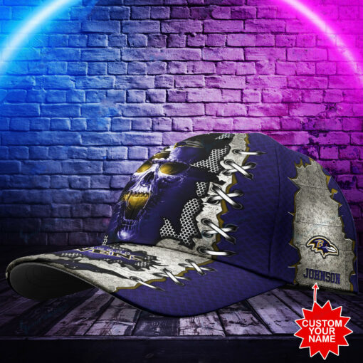 Baltimore Ravens Personalized Classic Cap BG477