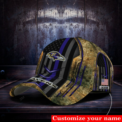 Baltimore Ravens Personalized Classic Cap BG515