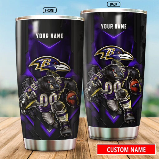 Baltimore Ravens Personalized Tumbler BGTUM697