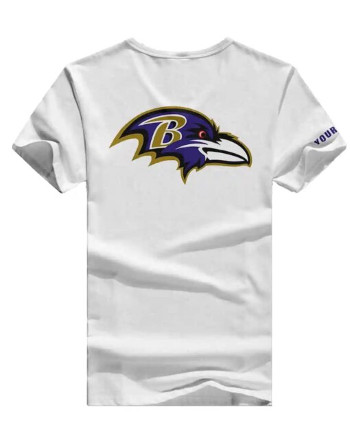 Baltimore Ravens Personalized V-neck Women T-shirt BG893