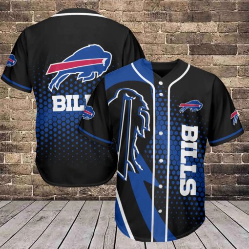 Buffalo Bills Baseball Jersey BG603