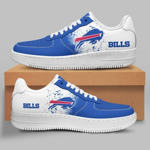 Buffalo Bills Limited Edition White Sole AF1 Sneakers NEW011613