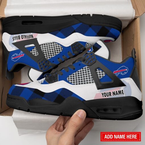 Buffalo Bills Personalized AJ4 Sneaker BG304