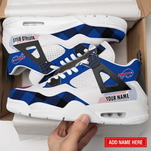 Buffalo Bills Personalized AJ4 Sneaker BG304