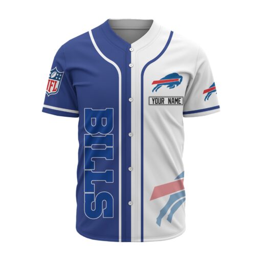 Buffalo Bills Personalized Baseball Jersey 513