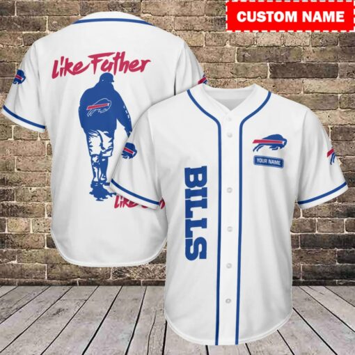 Buffalo Bills Personalized Baseball Jersey BG770