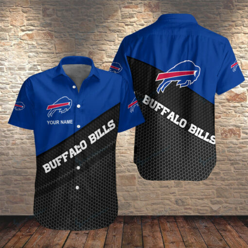 Buffalo Bills Personalized Button Shirt BB192