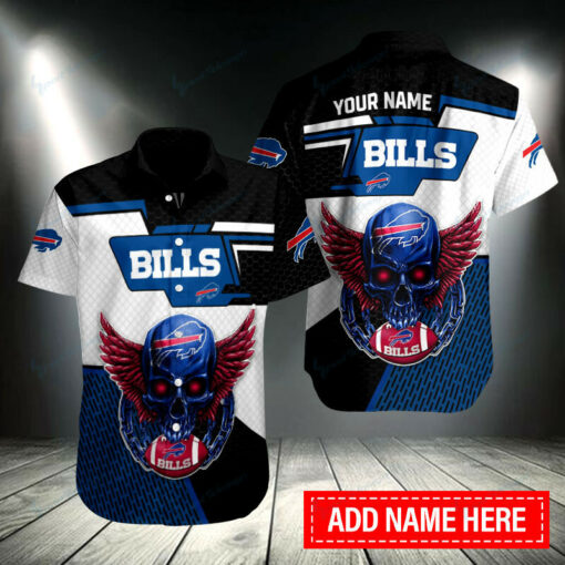 Buffalo Bills Personalized Button Shirt BB200