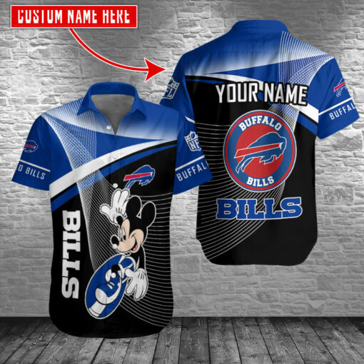 Buffalo Bills Personalized Button Shirt BB439