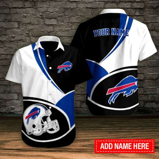 Buffalo Bills Personalized Button Shirt BB634