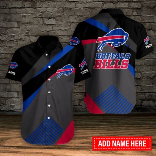 Buffalo Bills Personalized Button Shirt BB728