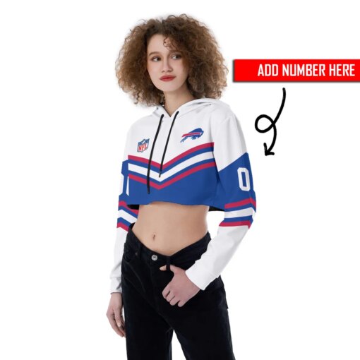 Buffalo Bills Personalized Combo Croptop Hoodie And Leggings AZCLG090+AZC2CHD090