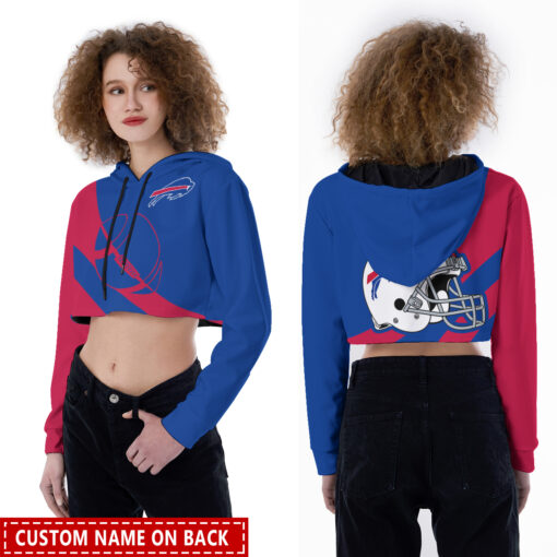 Buffalo Bills Personalized Combo Croptop Hoodie And Leggings AZCLG116+AZC2CHD116