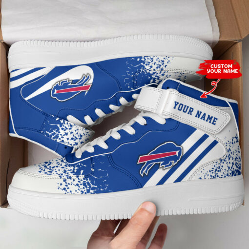 Buffalo Bills Personalized High AF1 Sneakers BG02