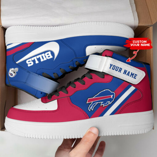 Buffalo Bills Personalized High AF1 Sneakers BG07