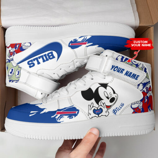 Buffalo Bills Personalized High AF1 Sneakers BG14