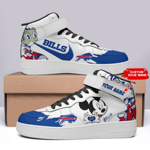 Buffalo Bills Personalized High AF1 Sneakers BG14