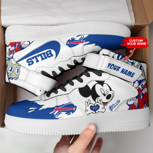 Buffalo Bills Personalized High AF1 Sneakers BG14