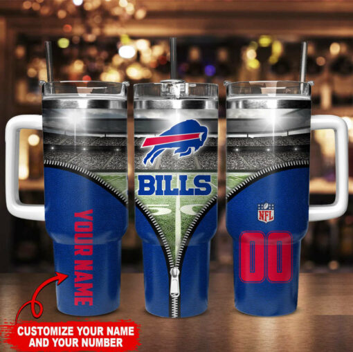 Buffalo Bills Personalized Limited Edition Sport Fan Gift 40oz Tumbler AZC40OZT114