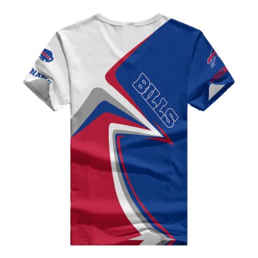 Buffalo Bills Personalized V-neck Women T-shirt BG493