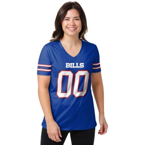 Buffalo Bills Personalized V-neck Women T-shirt BG737