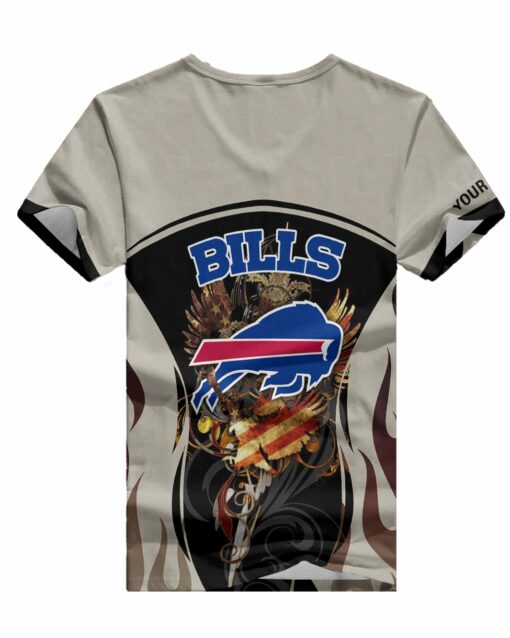 Buffalo Bills Personalized V-neck Women T-shirt BG982